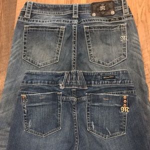 Miss me jeans 2 pair sz 29